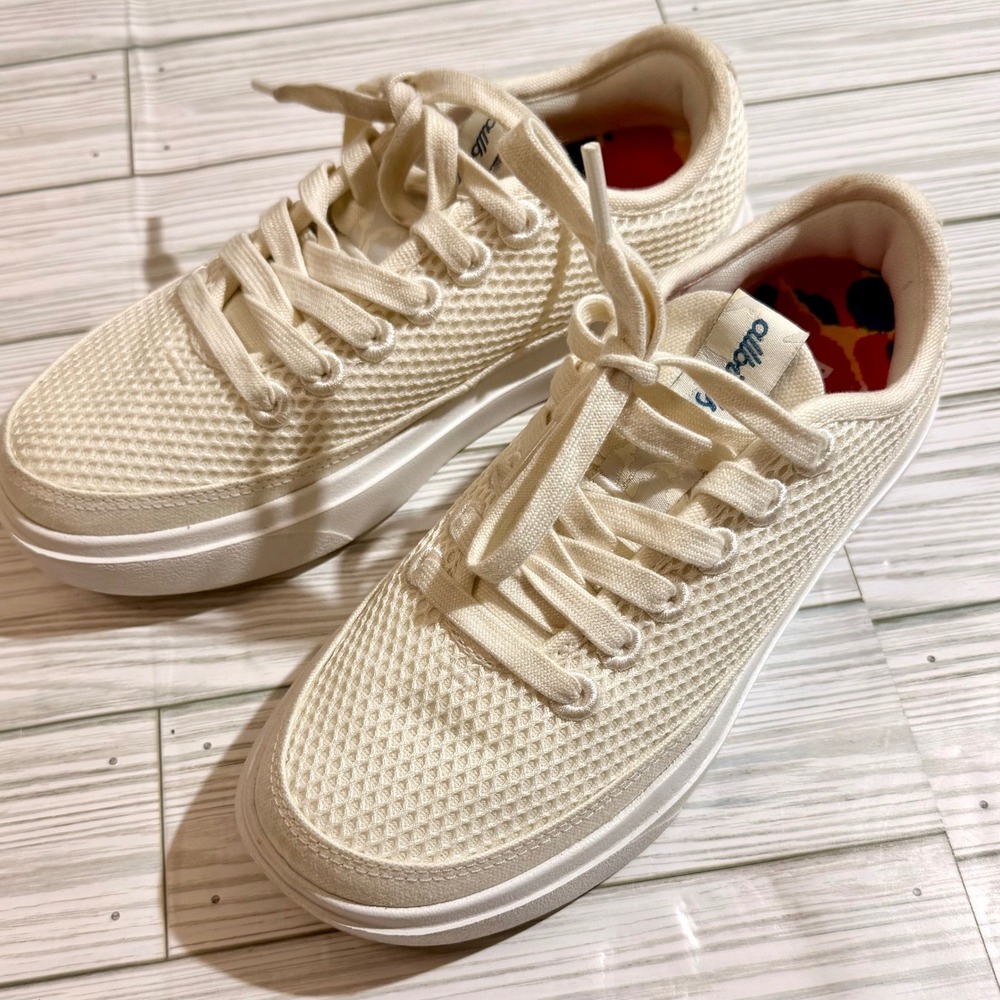 Allbirds Tree Pipers Rainbow River Cano Cristales Cream White Sneakers Womens W5